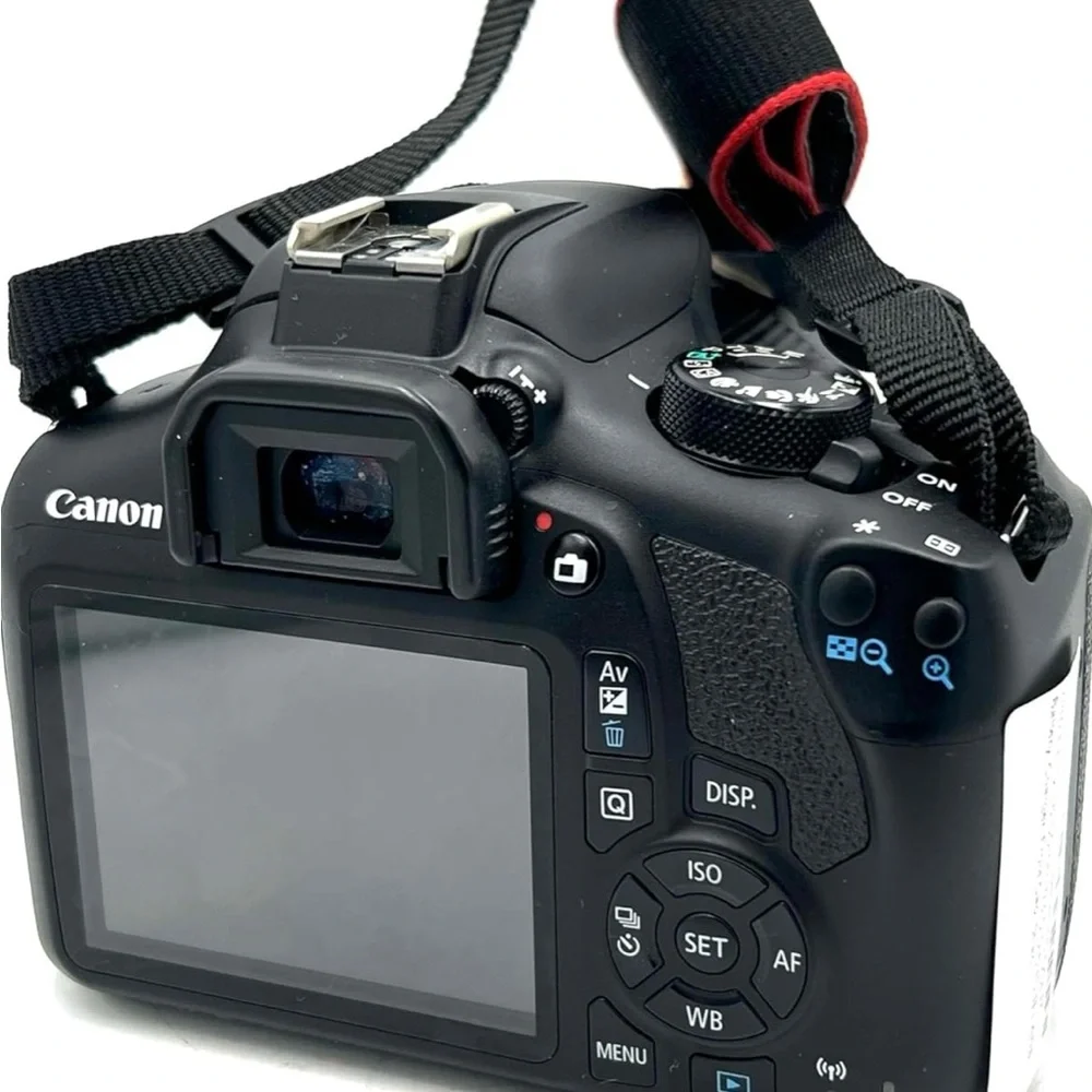 Canon EOS Rebel T6 Digital SLR Camera with 18-55mm Lens and Charger